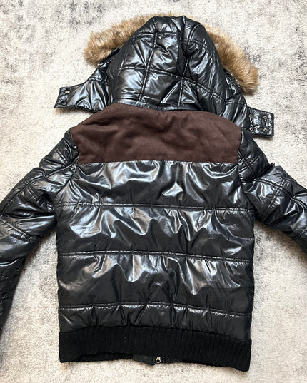 BASQUIAT "NOIR URBAN" PUFFER