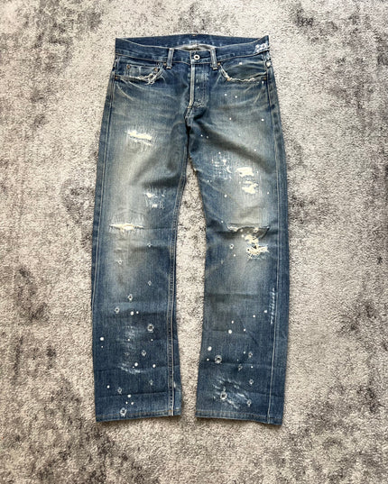 EGOTRIPPING "CONCRETE FADE" DENIM