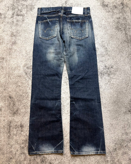 REBEL VINTAGE "BROKEN FADE" DENIM