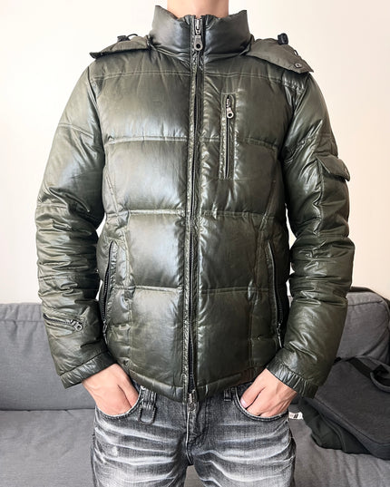 TAKEO KIKUCHI "OLIVE SHADOW" PUFFER