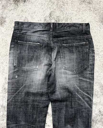 LOUNGE LIZARD "ASH FADE" DENIM