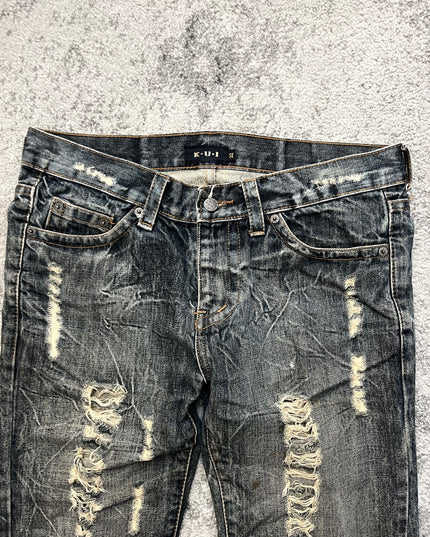 K.U.I "ASHES & FRAGMENTS" DENIM