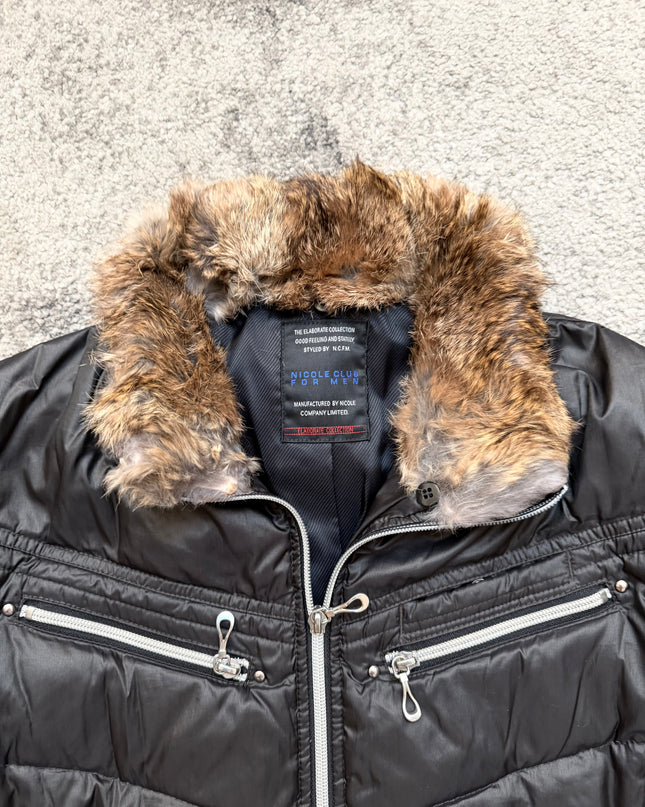 NICOLE CLUB "BLACK RIDER" PUFFER