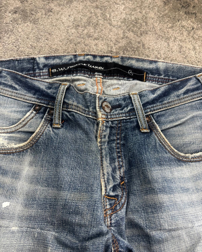 BLUE WAY "FROZEN VEINS" DENIM (S)