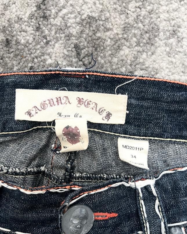 LAGUNA BEACH "WHITE WAVE" DENIM