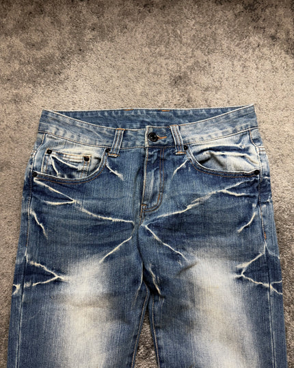 MADE IN HEAVEN "LIGHTNING FADE" DENIM