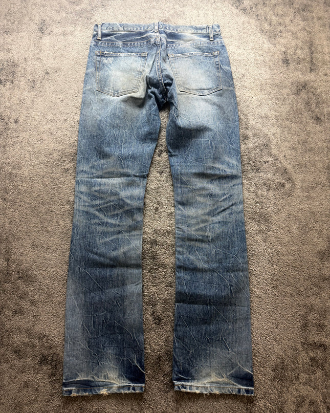 BLUE WAY "DUST & DAMAGE THEORY" DENIM