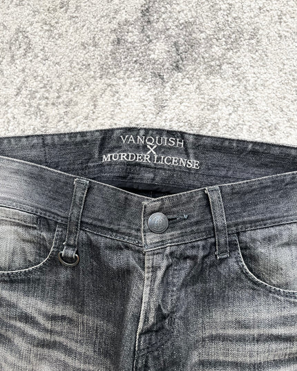 VANQUISH X MURDER LICENSE "ASH ECLIPSE" DENIM