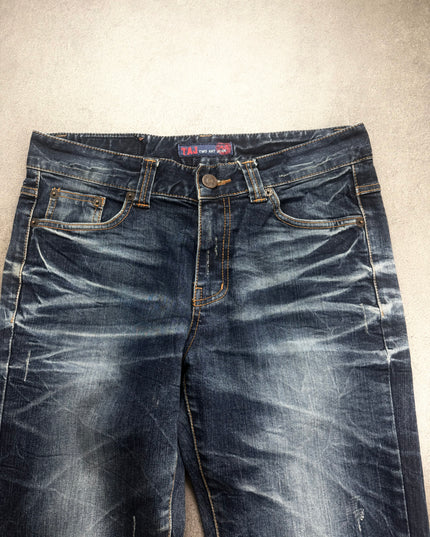 TWO ANT JEAN "MIDNIGHT FRACTURE" DENIM (M)