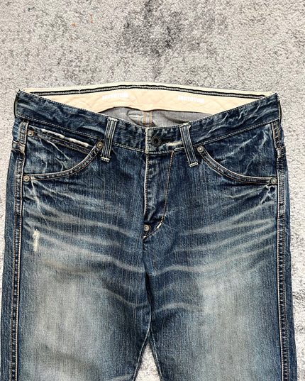 FACTOTUM "STATIC PULSE SELVEDGE" DENIM