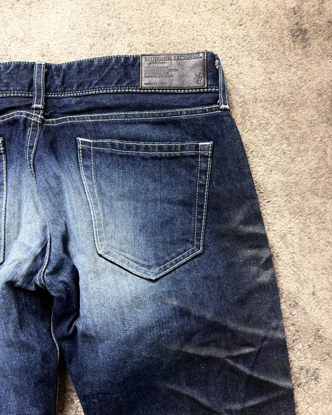 MURDER LICENSE "MIDNIGHT FADE" DENIM