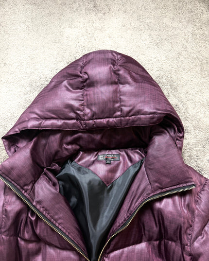 MICHEL KLEIN "PLUM SILENCE" PUFFER