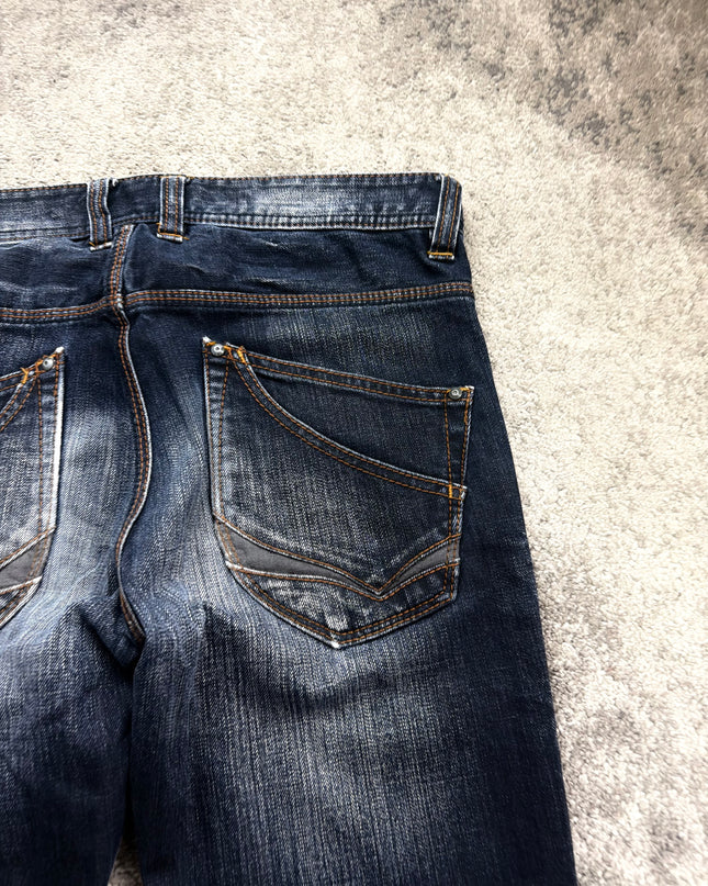 NICOLE CLUB "TWIN ZIP" DENIM (M)