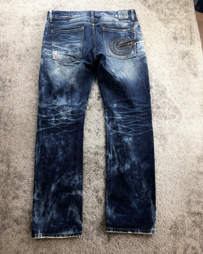 DPSR "MIDNIGHT BLEACH" DENIM (M-L)