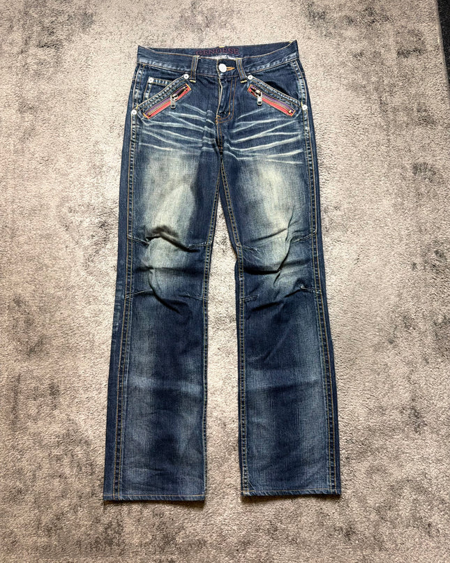 GENOESE “LIGHT FADED“ DENIM (S-M)