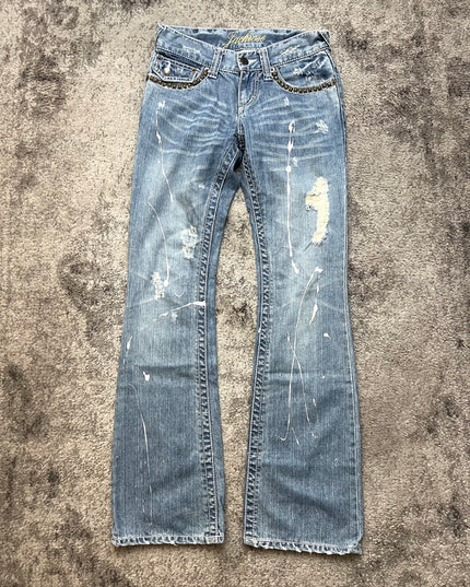 JACKROSE "BLEACHED CHAOS" DENIM
