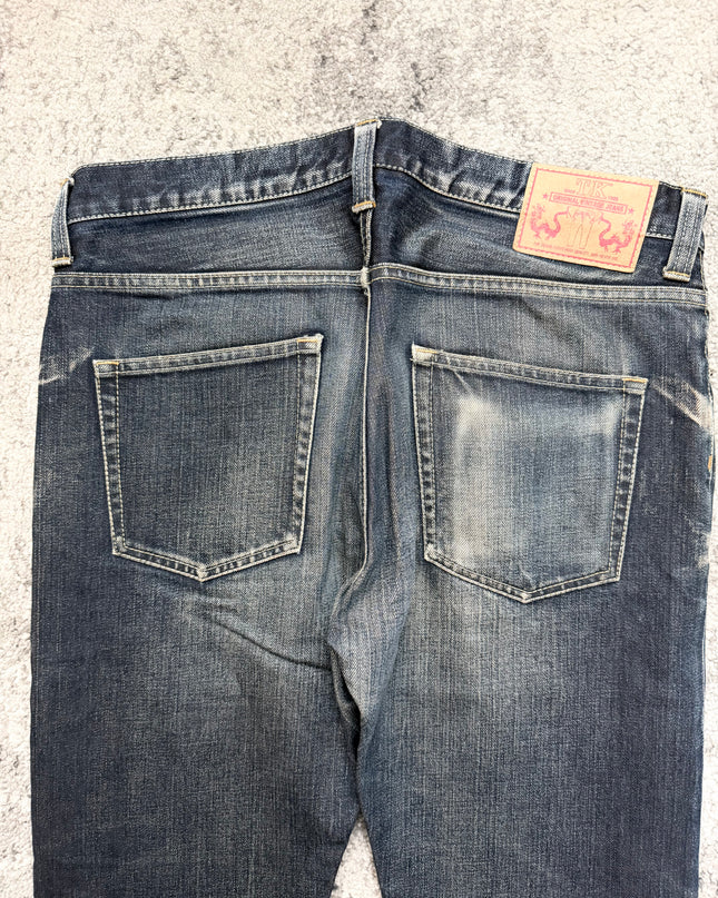 TAKEO KIKUCHI "MIDNIGHT FADE" DENIM