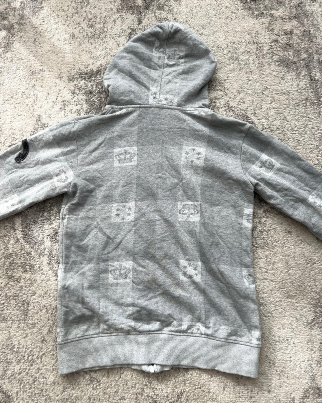 RUSS-K PATCH ZIP HOODIE