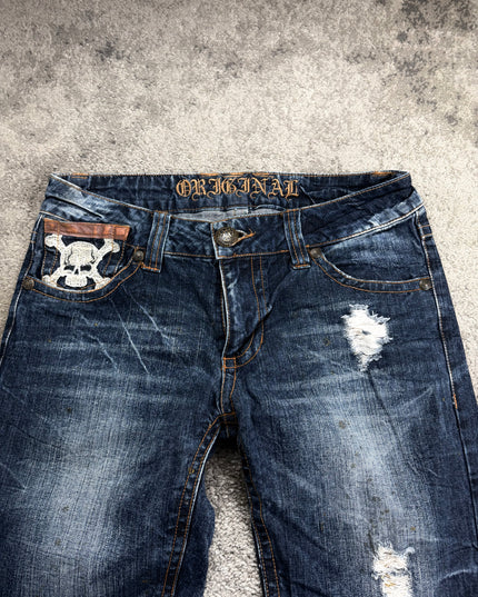 ORIGINAL "SKULL RIOT" DENIM (S-M)
