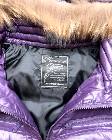 TAKEO KIKUCHI "VIOLET AFTERGLOW" PUFFER