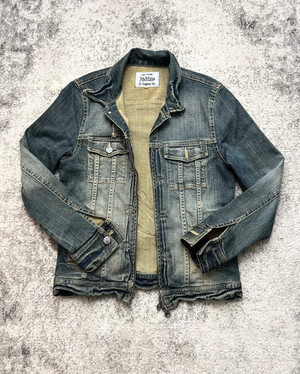 JACKROSE HEAVY WASH DENIM JACKET