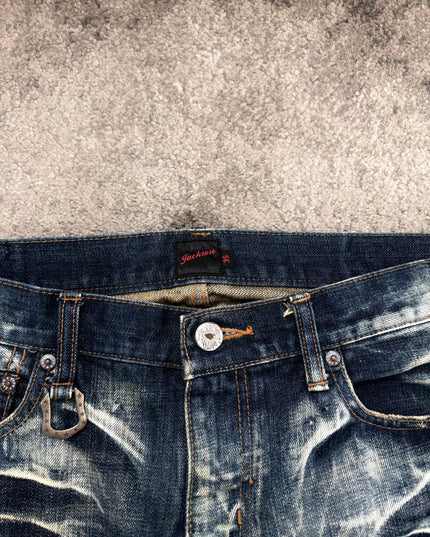 JACKROSE "VOLTAGE FADE FLARE" DENIM