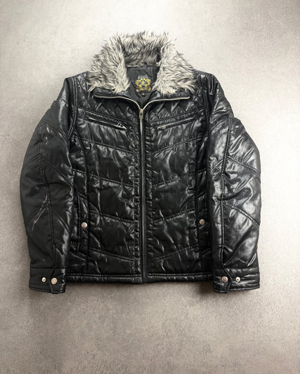 SPINASH "BLACK CHROME" PUFFER (S-M)