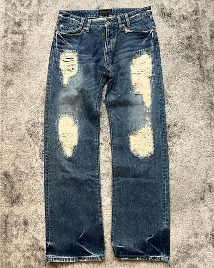 MORGAN "DESTROYED CORE" DENIM