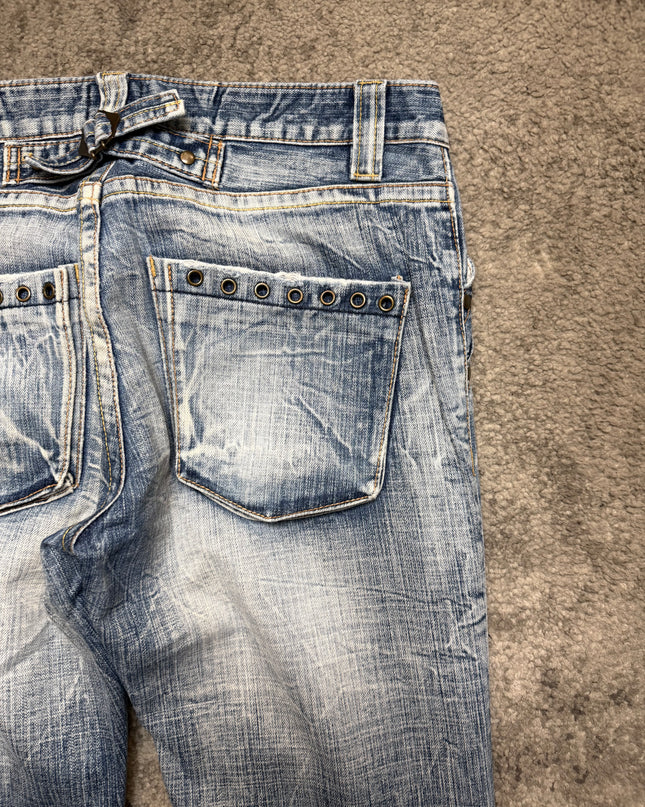 PINBALL "BLEACHED ECHO" DENIM