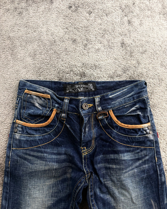 RED PEPPER "INDIGO DRIFT" DENIM (S)