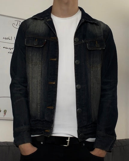 JACKROSE "INDIGO SHADOW" DENIM JACKET (S-M)