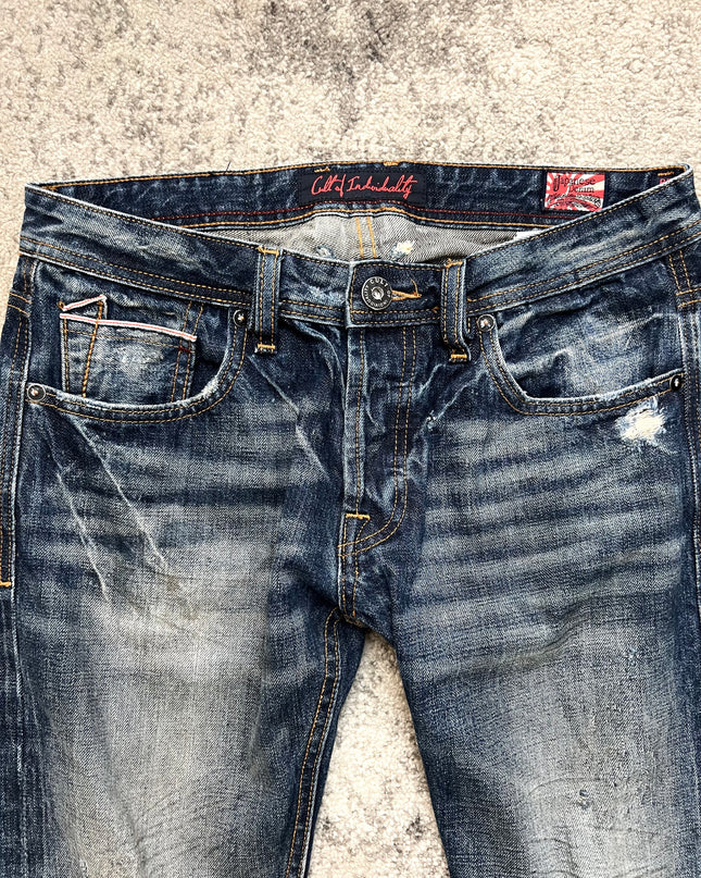 CULT OF INDIVIDUALITY "KURO NO.7" DENIM