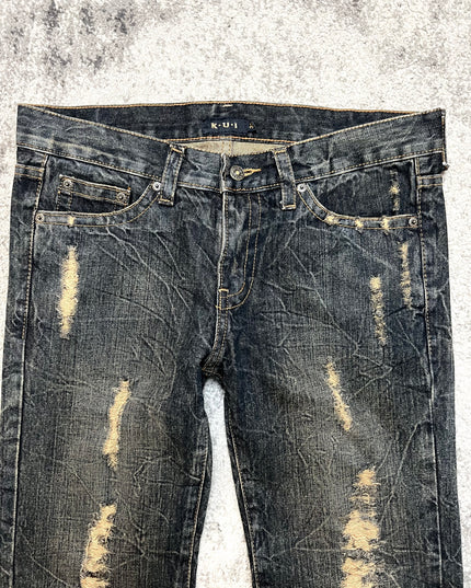 K.U.I "FALLEN WINGS" DENIM