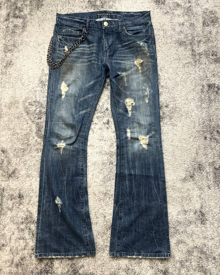 GENNARO "SCARS ON THE PAVEMENT" DENIM