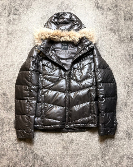 NICOLE CLUB "NOIR MEMORY" PUFFER