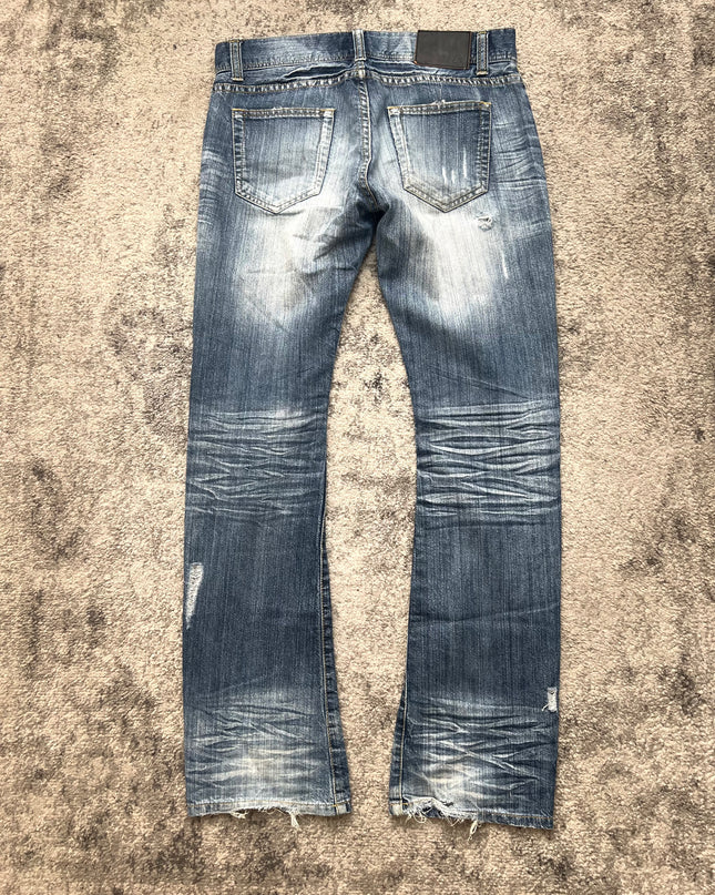 LA GATE "WAVEBURN MEMORY" DENIM