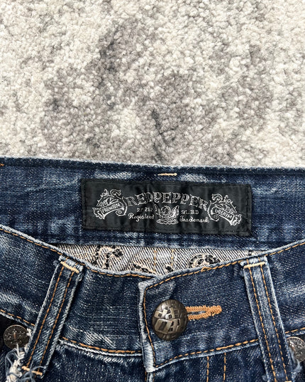 RED PEPPER TWO TONE DENIM
