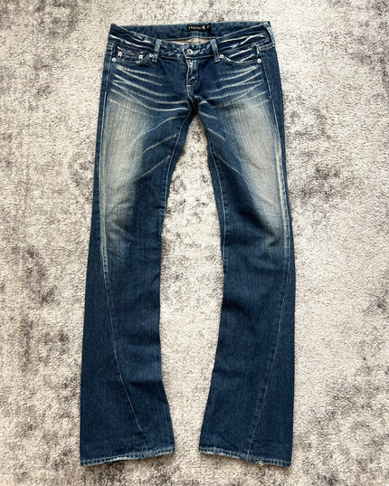 EGOIST "INDIGO SWERVE" DENIM