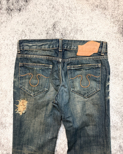DEXIE JEANS "BROKEN HALO" DENIM