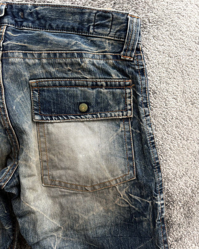 BLUE WAY "UTILITY FADE" DENIM (M)