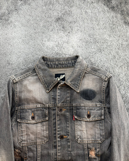 VICTIM "DUST REBELLION" DENIM JACKET