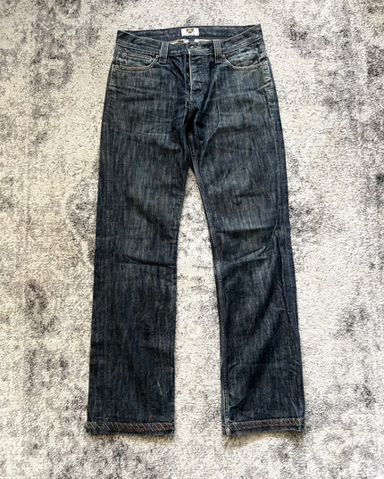 ANTIQUE DENIM RAINBOW BACKPOCKETS