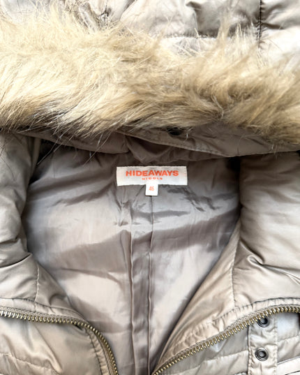 HIDEAWAYS "SILVER MIRAGE" PUFFER