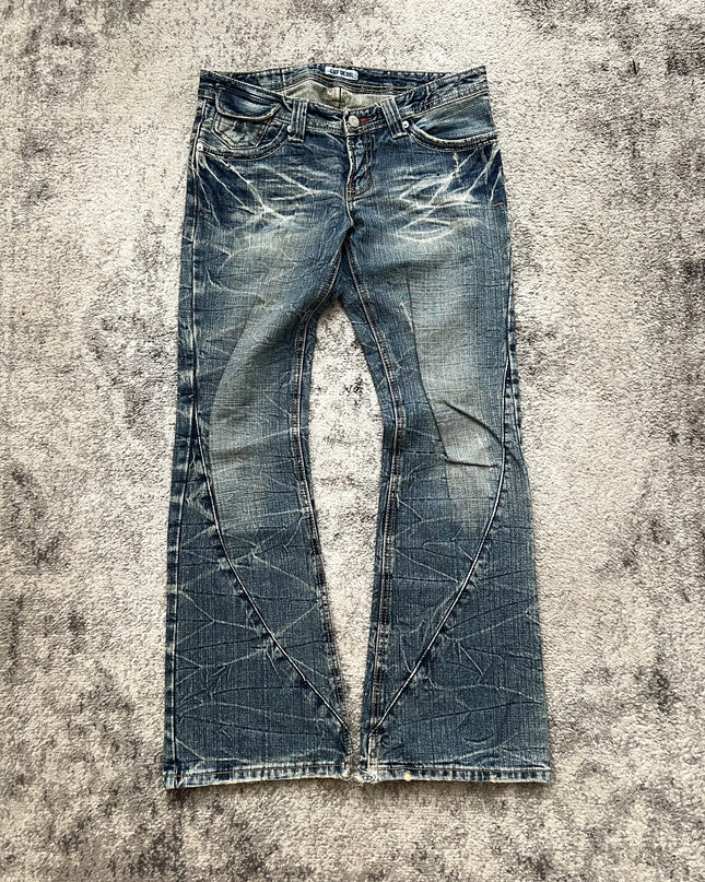 CLEF DE SOL "SPINE LINE RITUAL" DENIM