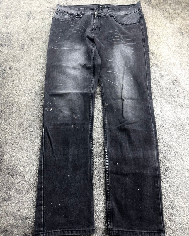 K.U.I "BLACK ASH" DENIM (M)