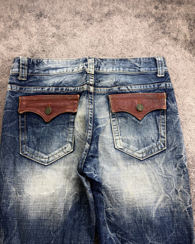 PINBALL "GHOST FADE" DENIM (M-L)