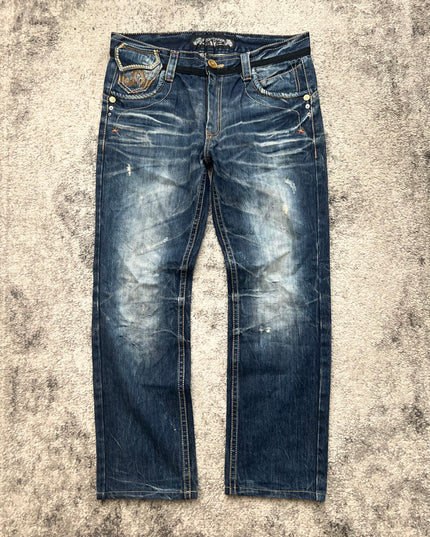 RED PEPPER "SNAKE ECLIPSE" DENIM