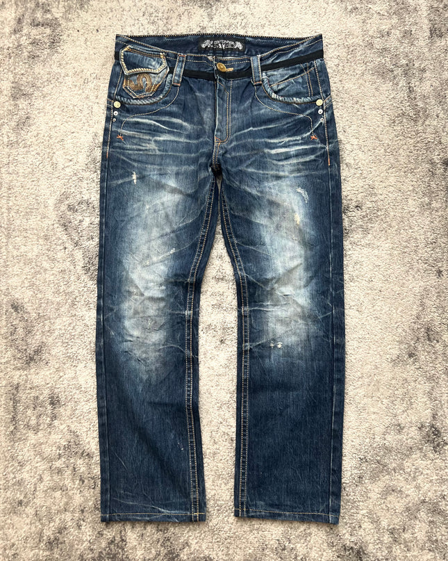 RED PEPPER "SNAKE ECLIPSE" DENIM