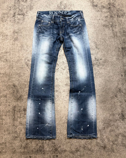 ROUNDER "BLEACHED SIGNAL" DENIM