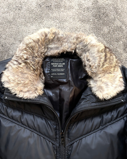 NICOLE CLUB "BLACK SILENCE" PUFFER